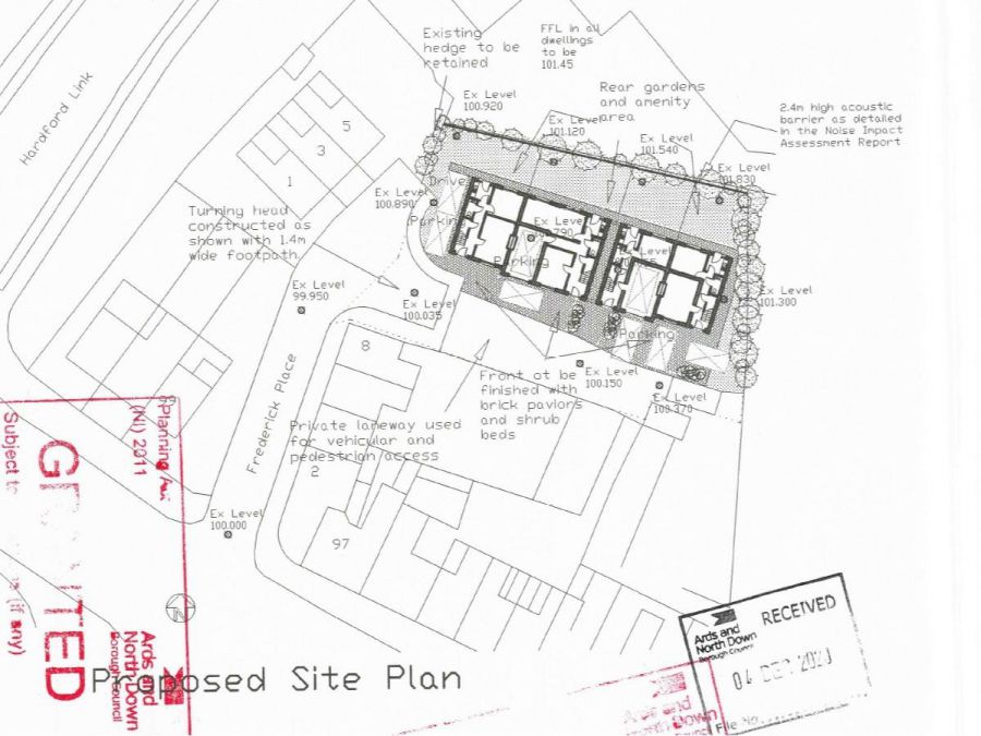 Site To North-East Of 8 Frederick Place, Newtownards, BT23 4AW