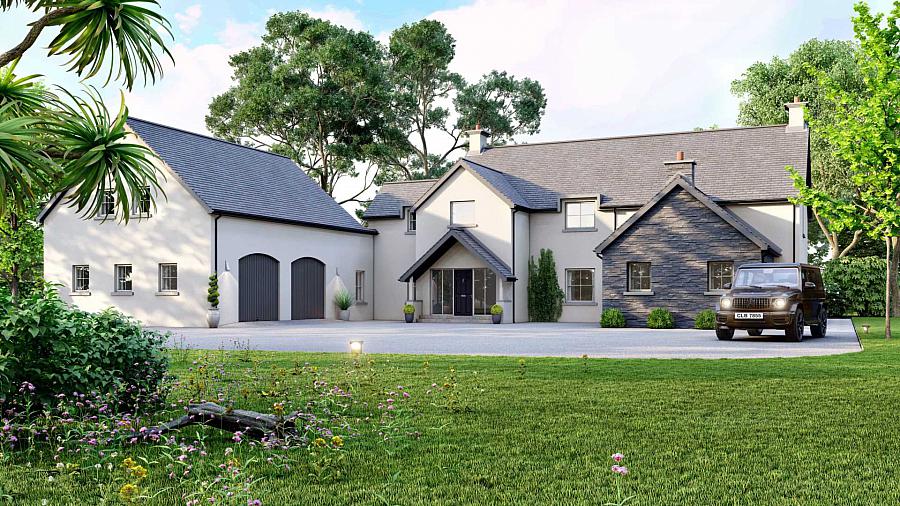 300M South Of     Ballynahinch Road, Dromara, Dromore, BT25 1EU