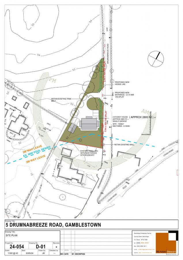 Site Adjacent, 5 Drumnabreeze Road, Dromore, County Down, BT25 1JG