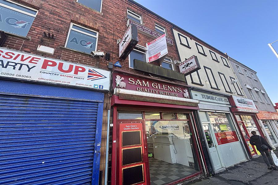 Three Storey Commercial Premises 184 Shankill Road, Shankill, Belfast, BT13 2BH