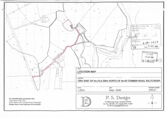 Building Site  120M East Of 75 & 220 M North Of 63 Comber Road, Killyleagh