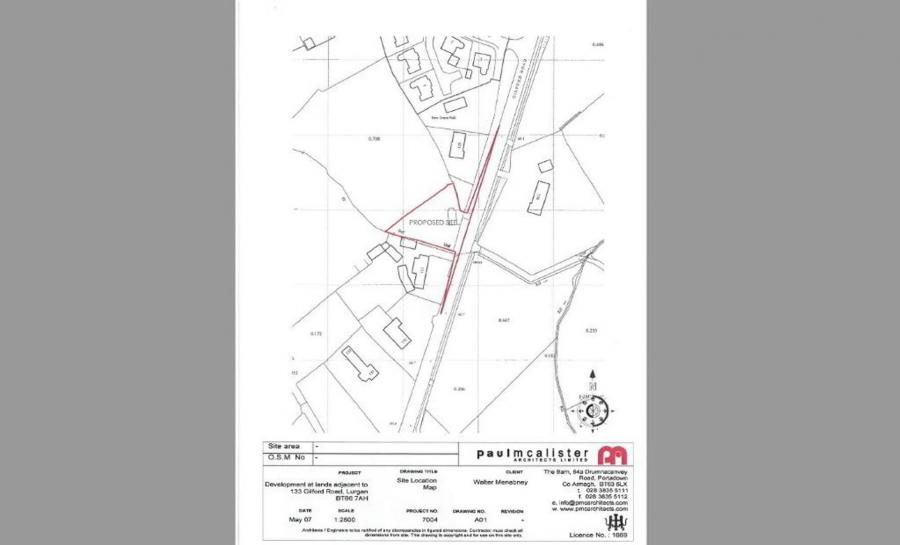 Land Adjacent To, 133 Gilford Road, Lurgan, BT66 7AH