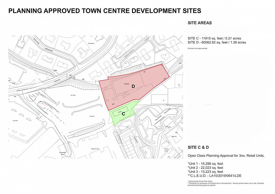 Prime Town Centre Development Opportunity Hollyhill Link Road, Enniskillen, BT74 6DH